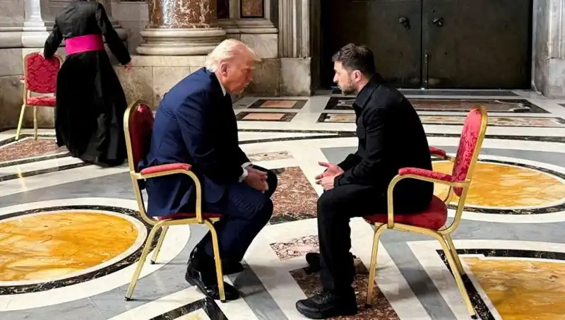 Zelenski: "Trump ile En İyi Görüşmemiz Vatikan’da Gerçekleşti"