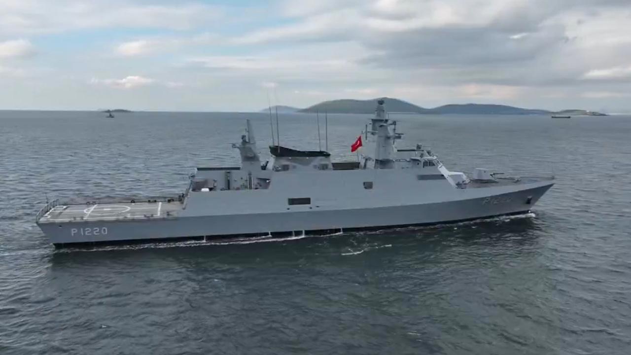 TCG AKHİSAR Akdeniz'de göreve başladı