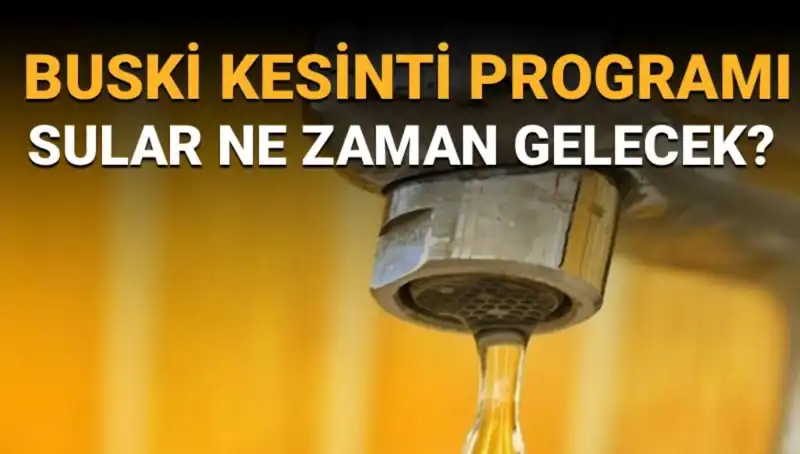 Bursa Nilüfer'de Su Kesintileri: Sular Ne Zaman Bir Daha Gelecek?