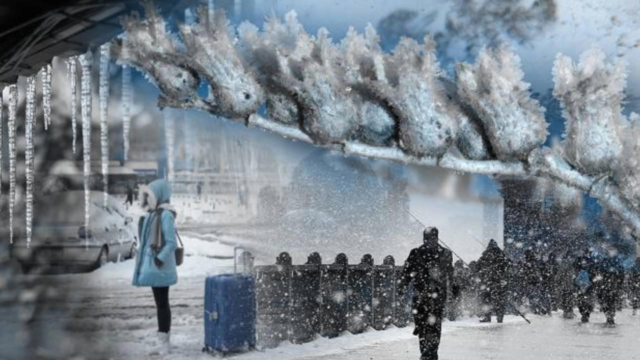 İstanbul'da Meteoroloji'den Sağanak, Kar ve Fırtına Uyarısı