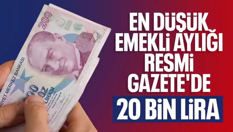 Türkiye'de Emekli Maaşlarında Tarihi Artış: 20 Bin Liraya Yükseldi!