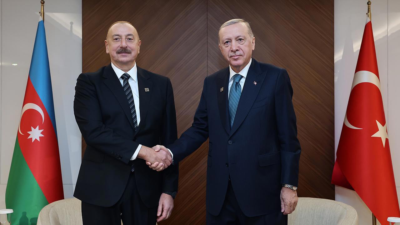 Cumhurbaşkanı Erdoğan, Aliyev ile video konferans görüşmesi gerçekleştirdi