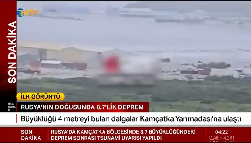 Kamçatka Kıyılarında İlk Tsunami Dalgaları Alarmı: Durum Ne?