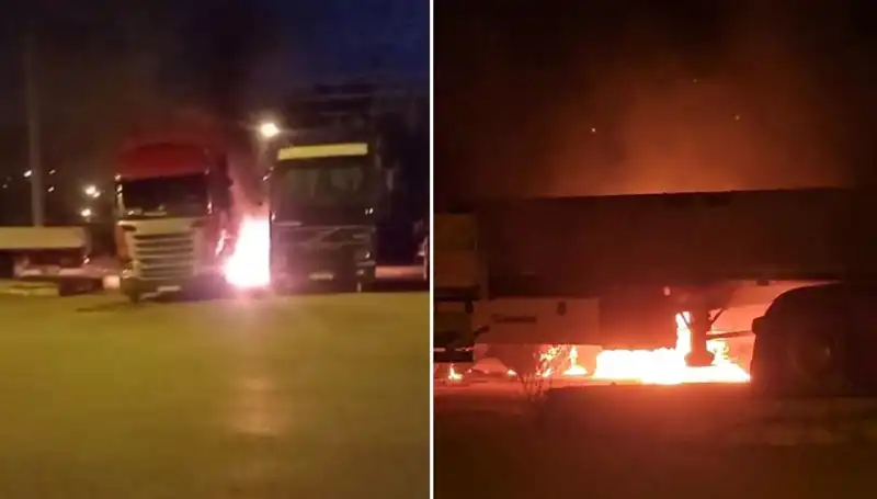 Park Halindeki Tırlara Korkunç İtfaiye Olayı: Nedenleri ve Sonuçları