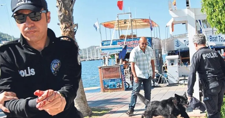 Kurt Köpeği Saldırısına Uğrayan Polis Tedavi Altında