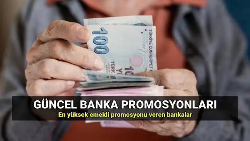 2025 Yılı Emekli Promosyonları: Hangi Bankalar En Yüksek Tutarı Sunuyor?