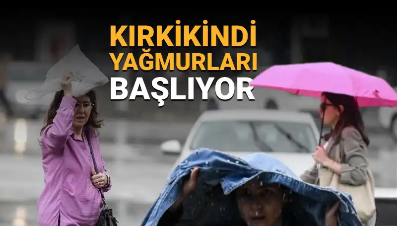 Kırkikindi Yağmurları Başlıyor: Hafta Sonu Hava Durumu Detayları