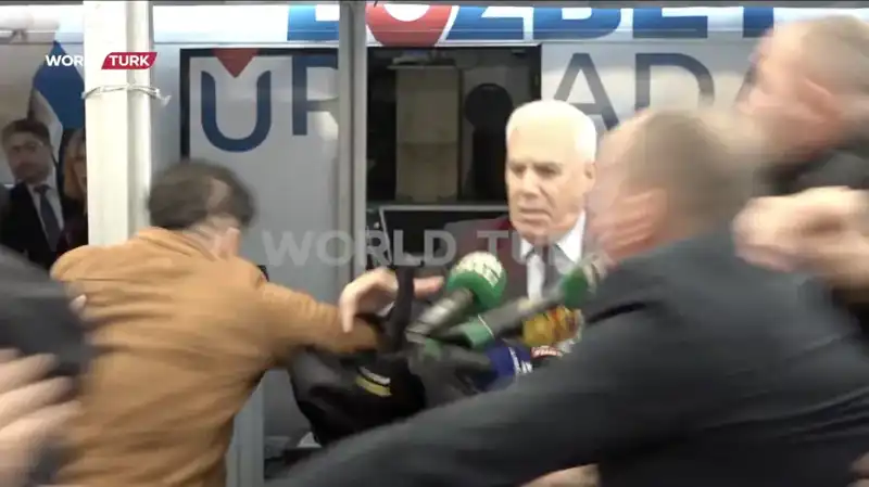 Bursa Büyükşehir Belediye Başkanı'na Şok Saldırı: Görüntüler İlk Kez Ortaya Çıktı