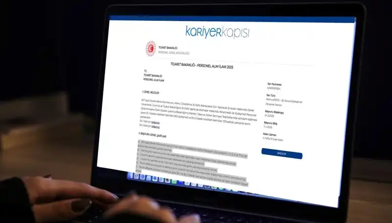 Ticaret Bakanlığı 2025 Personel Alımına Dair Detaylar Açıklandı